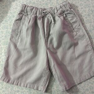 Zara Boys Light Gray linen Pull-On Short
with a drawstring waist. 
Size: 9